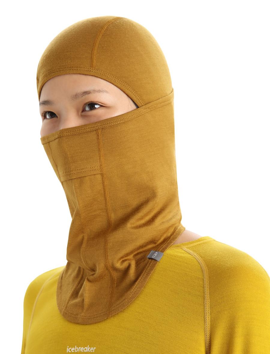 Bandeau Icebreaker Unisex Merino Oasis Balaclava Femme Marron | FR 1467TCEV